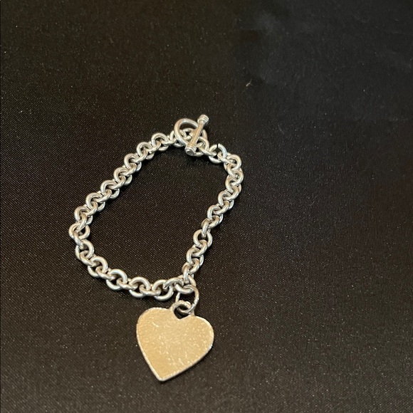 Silver Heart Charm Bracelet - Picture 6 of 9